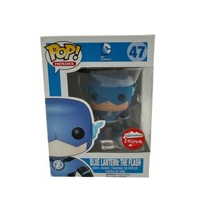 Funko Pop Vinyl Figure Kids OS Blue Good Blue Lantern The Flash 47 Exclusive